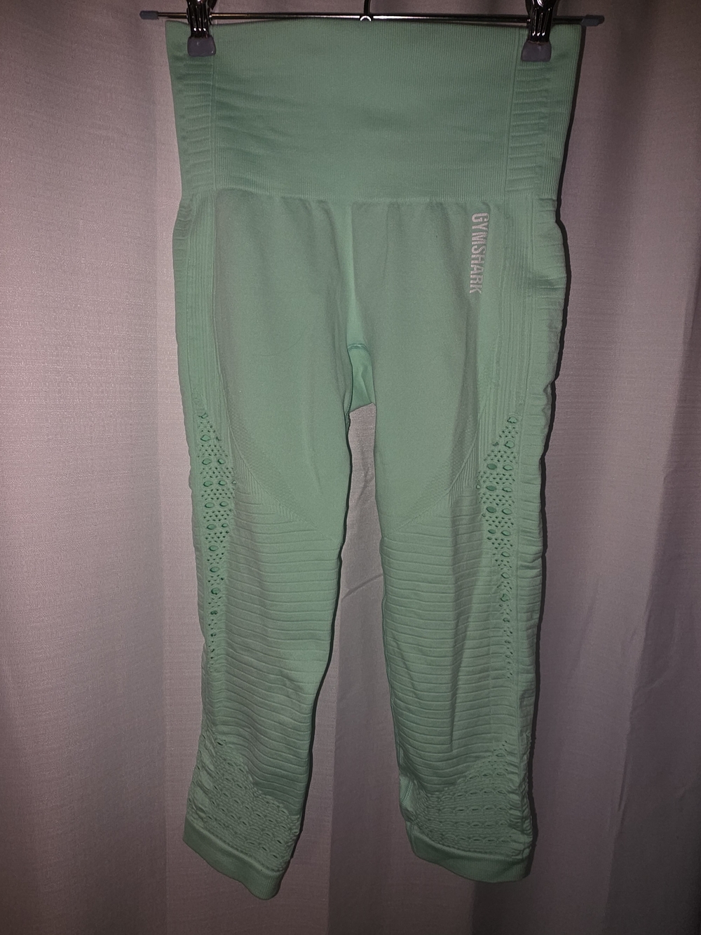 Gymshark Mint Green Seamless High-Waist Leggings